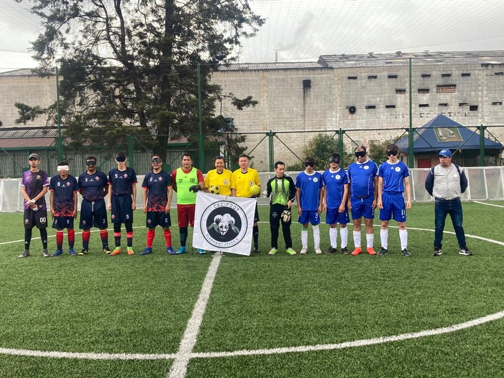 Tournoi de cécifoot en Colombie